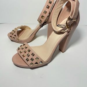 Studded heels